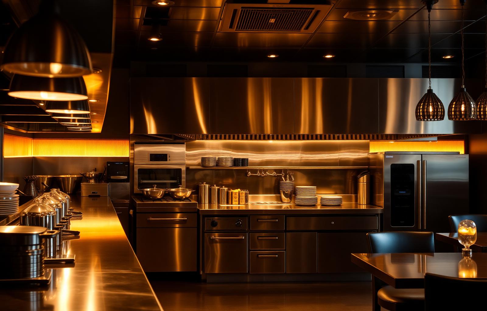 Commercial restaurant kitchen serviced by PRIMO
